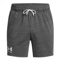 Under Armour Rival Terry Freizeitshorts Herren 025 castlerock/onyx white XXL