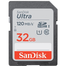 SANDISK SDHC-Card 32GB Ultra UHS-1 (120MB/s) (Class 10)