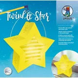 Ludwig Bähr Twinkle Star 19 cm gelb