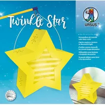 Ludwig Bähr Twinkle Star 19 cm gelb