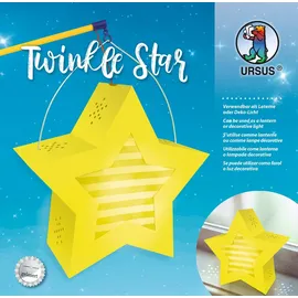 Ludwig Bähr Twinkle Star 19 cm gelb
