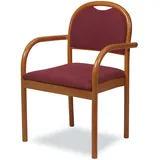Home Affaire Armlehnstuhl ROMA Massivholz beige