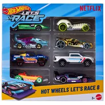 Hot Wheels JGK18 - Let’s Race 8er-Pack mehrfarbig 1:64