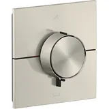 Hansgrohe AXOR ShowerSelect ID Thermostat, Unterputz, eckig, 2 Verbraucher, integrierte Sicherungskombination, 36753800, Farbe: Edelstahl-Optik