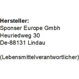 Sponser Sport Food Isotonic Sportdrink Red Orange Pulver 1000 g