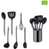 Echtwerk Küchenhelfer-Set 7-teilig Schwarz