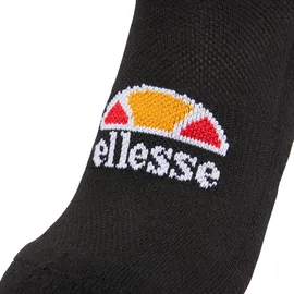Ellesse Rebi Trainer Liner Sneakersocken 3 Paar Schwarz 37-42,5