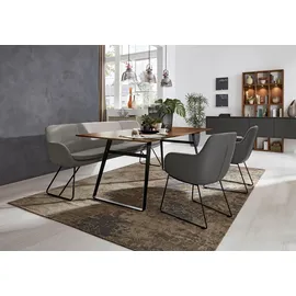 Musterring Sitzbank Tavia Grau 200 x 87 x 66 cm