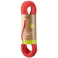 Edelrid Eagle Lite Eco Dry 9,5mm Kletterseil (Größe 50M, orange)