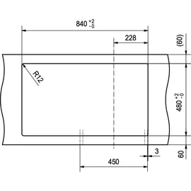 Franke Basis BFG 611-62 Onyx + Excenterbetätigung