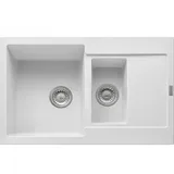 Franke Maris MRG 651-78 Glacier + Druckknopfventil