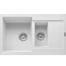 Franke Maris MRG 651-78 Glacier + Druckknopfventil