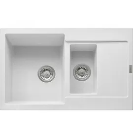 Franke Maris MRG 651-78 Glacier + Druckknopfventil