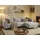 TRENDMANUFAKTUR Ecksofa Cord 2-Sitzer Grau