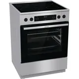 Gorenje GECS6C70XPA Elektroherd mit Glaskeramik-Kochfeld (740939)