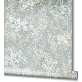 Marburg Vliestapete Dream in Bloom 0,53 m x 10 m grau/weiß 34193