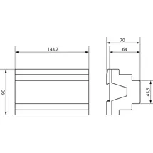 Theben Dimmaktor DM 4 T KNX