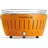 Holzkohlegrill XL mandarinorange inkl. USB Anschluss