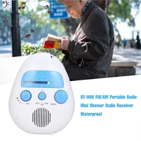 Mini Duschradio Wasserdichtes Badradio Batteriebetriebenes FM/AM Radio SG CH