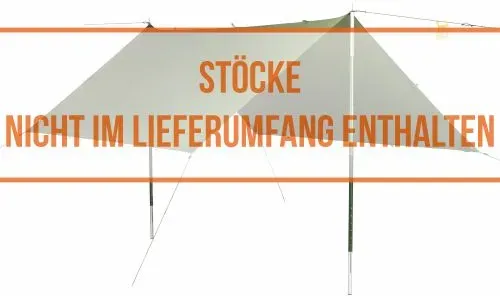 Exped Tarp III Extreme (Maße 350 x 350 cm / Gewicht 0,99kg) - STK - Green