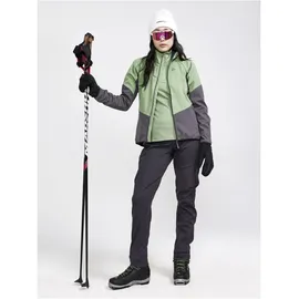 Craft Core Trim Midlayer 1/2-Zip Langarmshirt Damen 622200 - jade/melange S