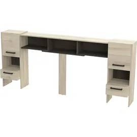 Demeyere Bettschubkasten DEMEYERE GROUP "Meubles Watson", braun (kronberg eiche waterford), B:239,9cm H:95cm T:36,3cm, Spanplatte, Schubladen, Bettschubkasten, Schubladenfronten Bettschubkastenelement