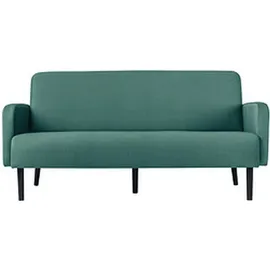 MEET Sessel LISBOA Stoff 176,0 x 81,5 x 83,0 cm Schwarz/Rot