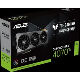 Asus TUF Gaming GeForce RTX 4070 Ti OC 12 GB GDDR6X 2730 MHz TUF-RTX4070TI-O12G-GAMING