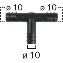 T-Verbindung ROMIX C60651, 2 Stück