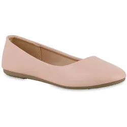 Damen Klassische Ballerinas in Rosa