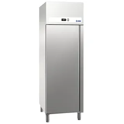 KBS Gastrotechnik KBS Edelstahl-Gewerbe-Kühlschrank Ready KU 707 Türanschlag links