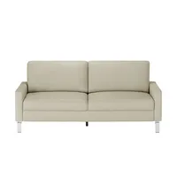 Max Schelling Einzelsofa aus Echtleder Maximum , creme , Maße (cm): B: 184 H: 86 T: 97.0