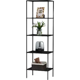 DanDiBo Ambiente Standregal 170 x 50 x 35 cm Schwarz
