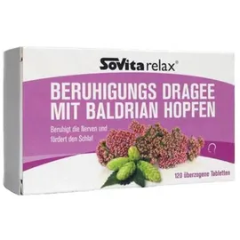 Sovita relax Beruhigungs Dragee mit Baldrian Hopfen 120 St