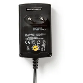 Nedis ACPA007 27W kompakt 3-12V 6 Steckverbinder