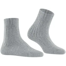 Falke Bedsock Rib Socken 1 Paar Grau 39-42
