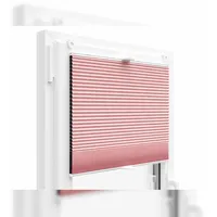 KS Handel 24 Wabenplissee 100 x 120 cm grau/rosa