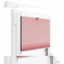 KS Handel 24 Wabenplissee 100 x 120 cm grau/rosa