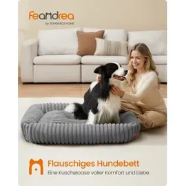Songmics Hundekissen 106 x 75 cm grau