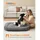 Songmics Hundekissen 106 x 75 cm grau