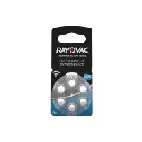 Rayovac Hörgerätebatterie HA675 Hearing Aid Acoustic 6er Rad quecksilberfrei