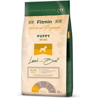 Fitmin Dog Mini Puppy Lamb&Beef 12 kg für Welpen kleiner Rassen