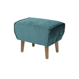 Soho Hocker Ellinor 56 x 46 x 41 cm türkis/petrol