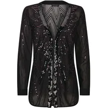 GOLDNER Chiffonbluse schwarz 19