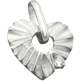 GALLAY Herzanhänger Silber 925