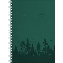 ALPHA EDITION GmbH & Co. KG Wochenplaner Nature Line Forest 2026 - Taschen-Kalender A5 - 1 Woche 2 Seiten - Ringbindung - 128 Seiten - Umwelt-Kalender - mit Hardcover - Alpha Edition