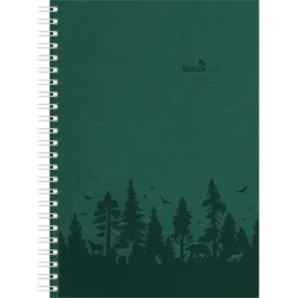 ALPHA EDITION GmbH & Co. KG Wochenplaner Nature Line Forest 2026 - Taschen-Kalender A5 - 1 Woche 2 Seiten - Ringbindung - 128 Seiten - Umwelt-Kalender - mit Hardcover - Alpha Edition