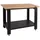 Baumarktplus Werkbank Profiline XL freistehend 110 x 69 cm 600 kg robust Stahl Holz Werkstatttisch Schranksystem