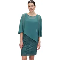 Vera Mont Cocktailkleid Spitze Grün 44