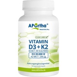 APOrtha Deutschland GmbH Vitamin D3 20.000 IE+K2 200 ug mit Quinoapulver